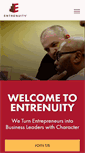 Mobile Screenshot of entrenuity.com